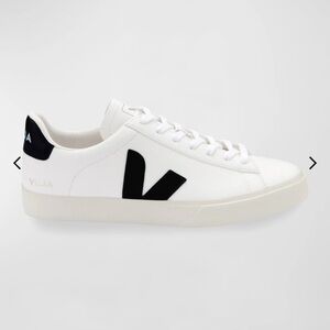 Veja Campo Bicolor Leather Low-Top Sneakers
